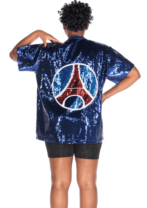 Paris Soccer Sequin Shirt - SEQUIN FANS