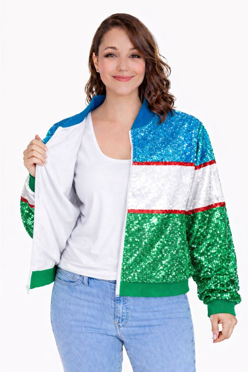 Uzbekistan Sequin Jacket