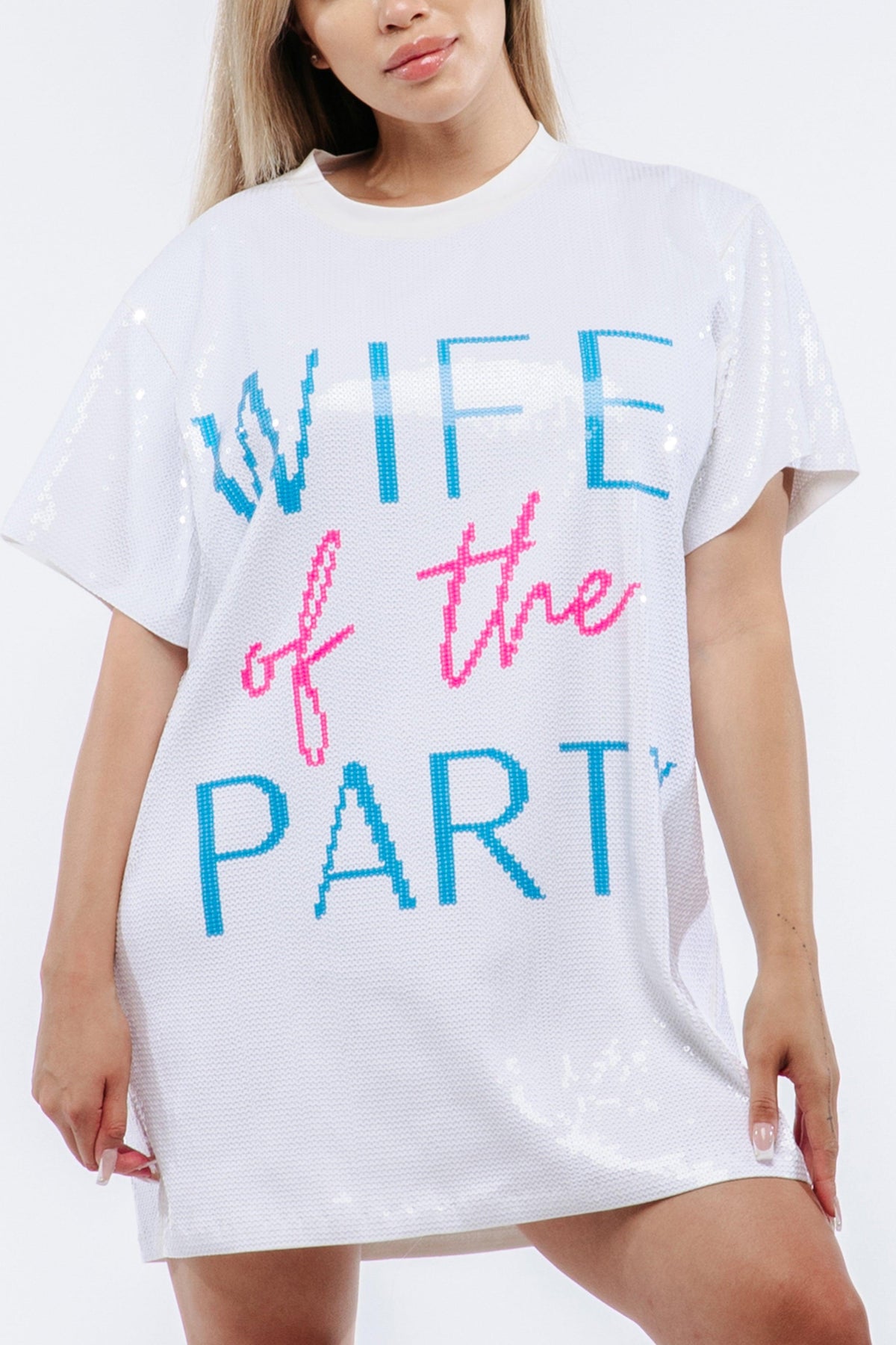 Wife of the Party Sequin Dress - SEQUIN FANS
