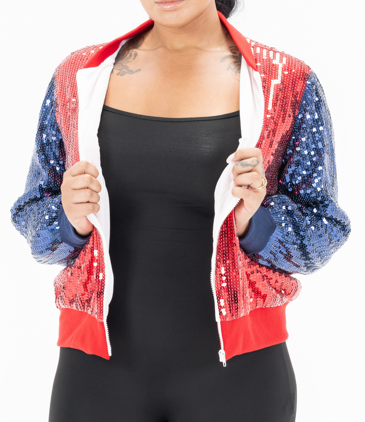 Atlanta Baseball Sequin Jacket