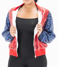 Atlanta Baseball Sequin Jacket