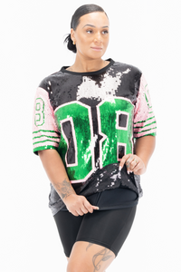 08 Sequin Dress -Black