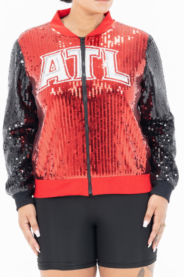 Atlanta Football Sequin Jacket