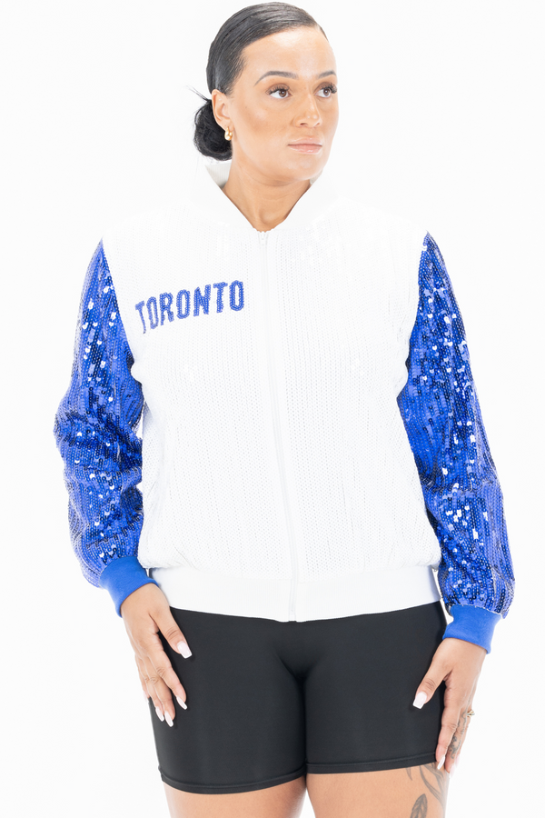 Toronto Hockey Sequin Jacket