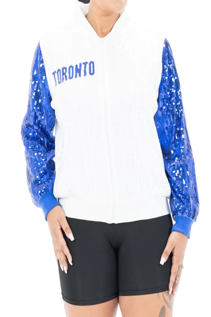 Toronto Hockey Sequin Jacket