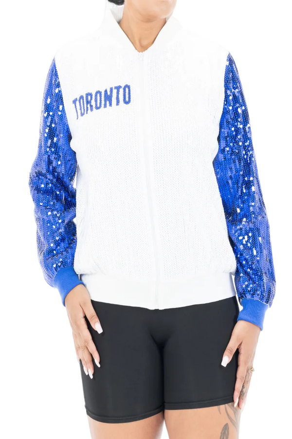 Toronto Hockey Sequin Jacket