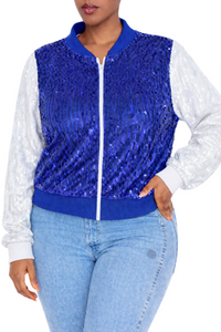 Chelsea Soccer Sequin Jacket