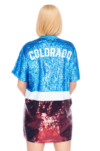 Colorado Hockey Sequin Dress