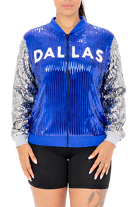 Dallas Basketball Sequin Jacket