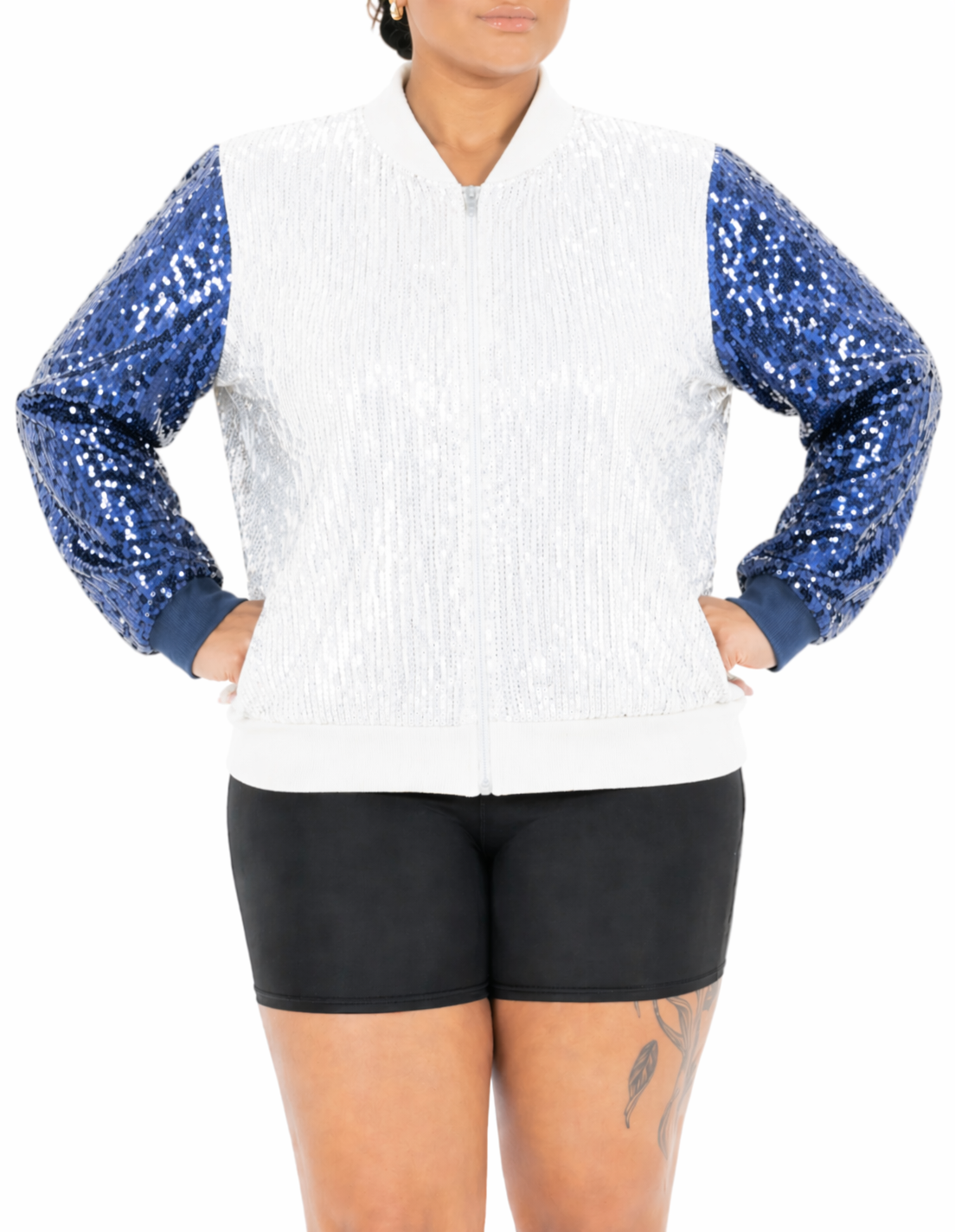 Edmonton Hockey Sequin Jacket