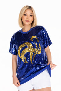 France Sequin Shirt