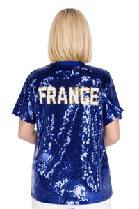 France Sequin Shirt