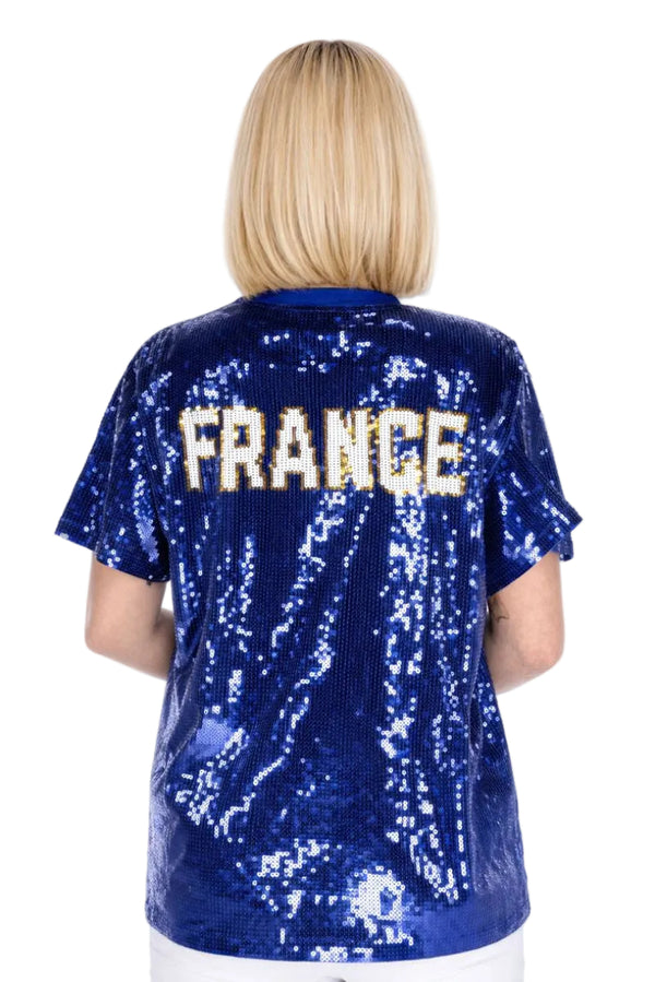 France Sequin Shirt