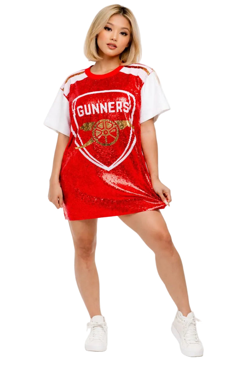 Gunners Sequin Dress