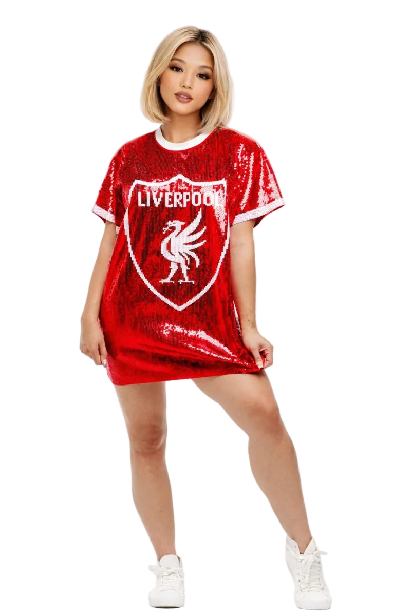 Liverpool Sequin Dress