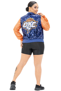 Oklahoma City Basketball Sequin Jacket