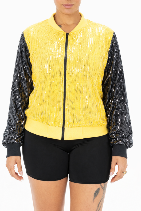 Pittsburgh Hockey Sequin Jacket