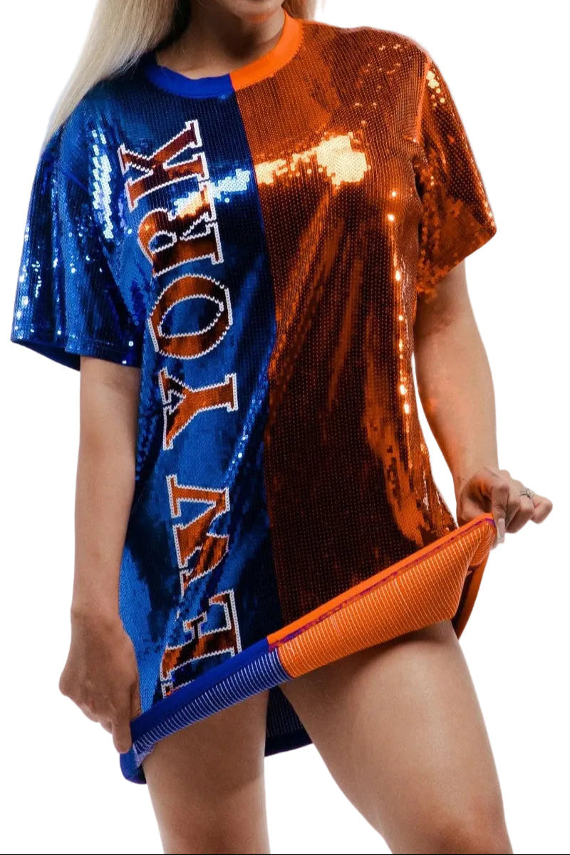 New York Basketball Sequin Dress New York Basketball Sequin Dress