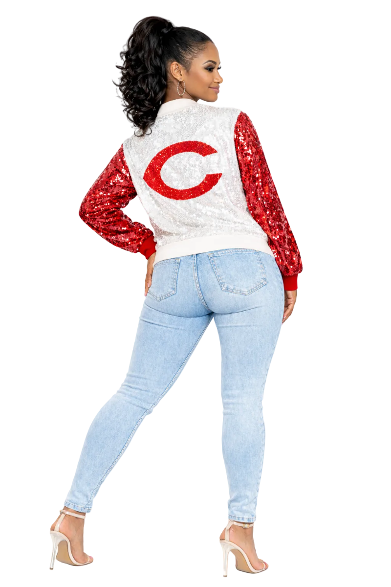 Cincinnati Baseball Sequin Jacket