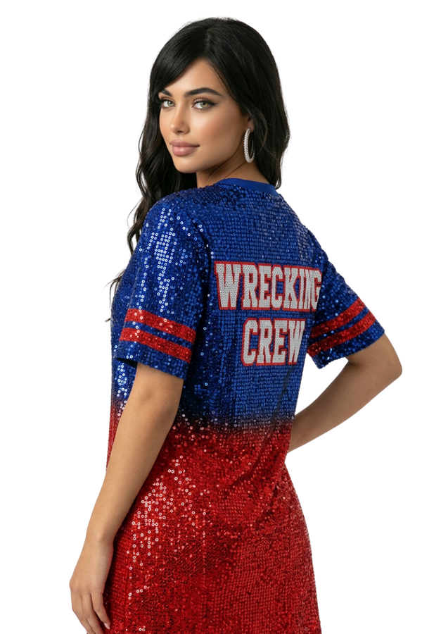 New York Ombre Sequin Dress