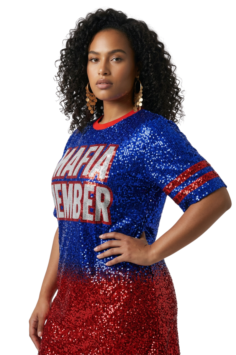 Buffalo Ombre Sequin Dress