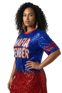 Buffalo Ombre Sequin Dress