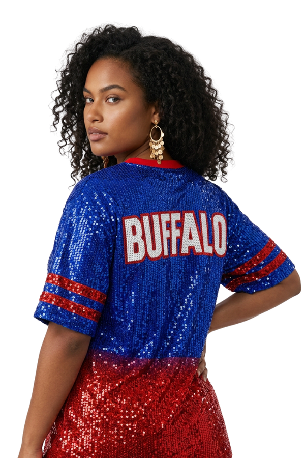 Buffalo Ombre Sequin Dress