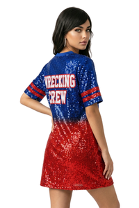 New York Ombre Sequin Dress
