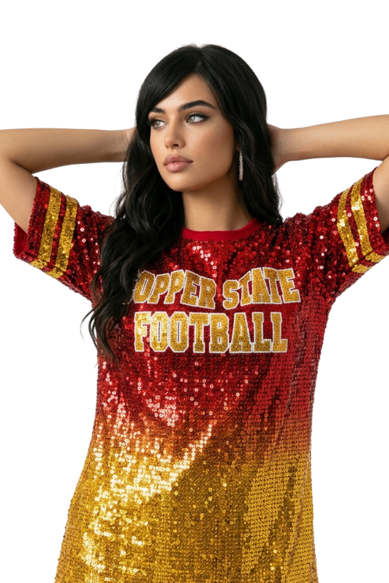 Arizona Ombre Sequin Dress