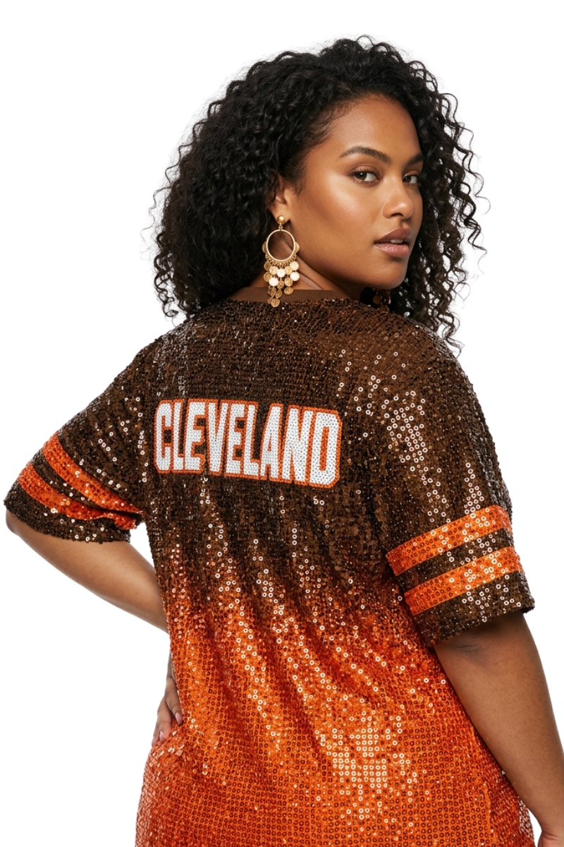 Cleveland Ombre Sequin Dress