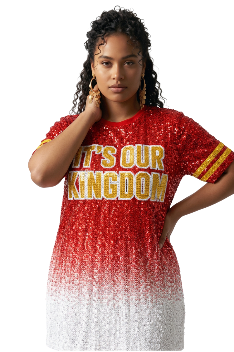 Kansas City Ombre Sequin Dress