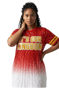 Kansas City Ombre Sequin Dress