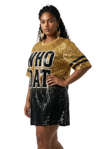 New Orleans Ombre Sequin Dress