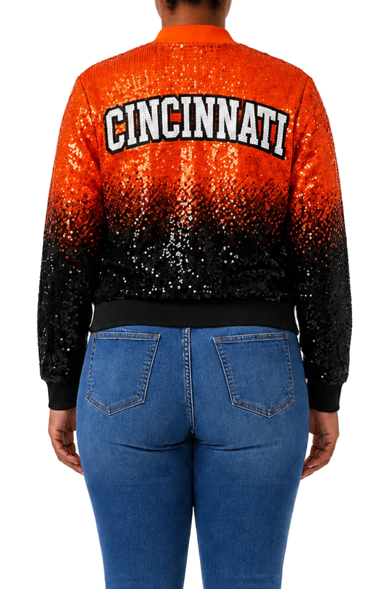 Cincinnati Ombre Sequin Jacket