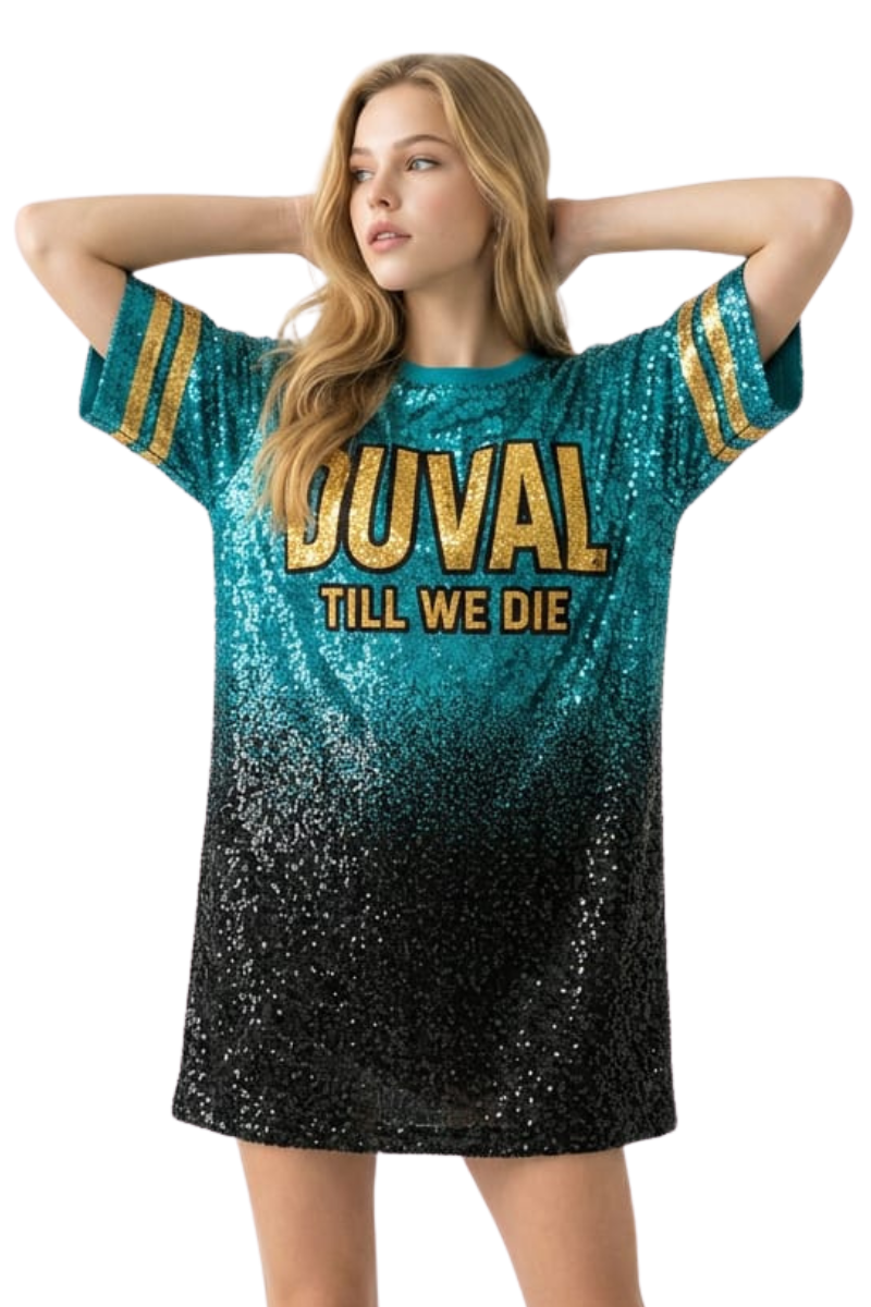 Jacksonville Sequin Ombre Dress