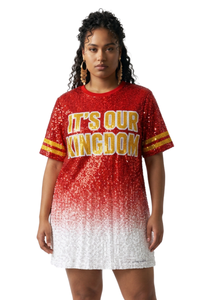 Kansas City Ombre Sequin Dress