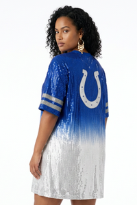Indianapolis Ombre Sequin Dress