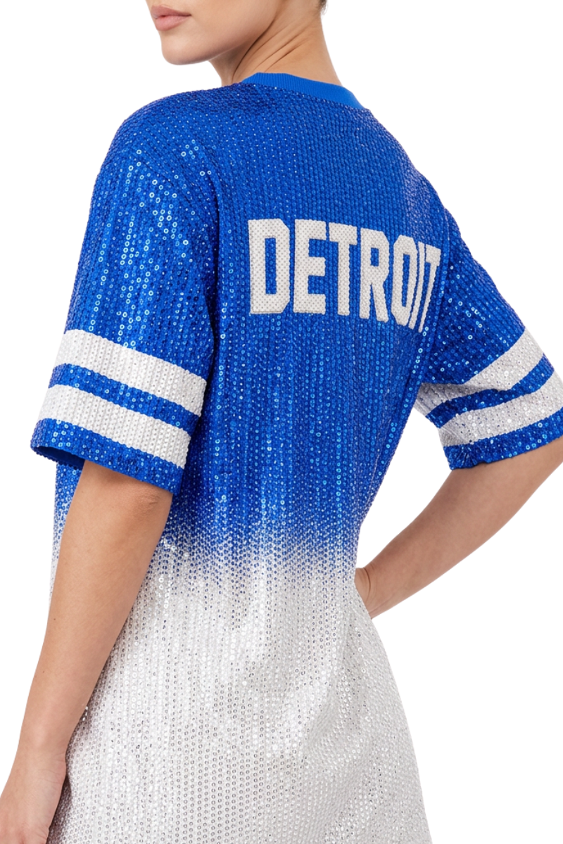 Detroit Ombre Sequin Dress