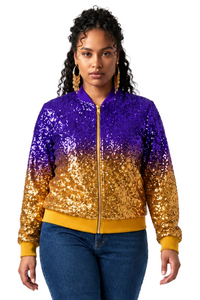 Baltimore Ombre Sequin Jacket