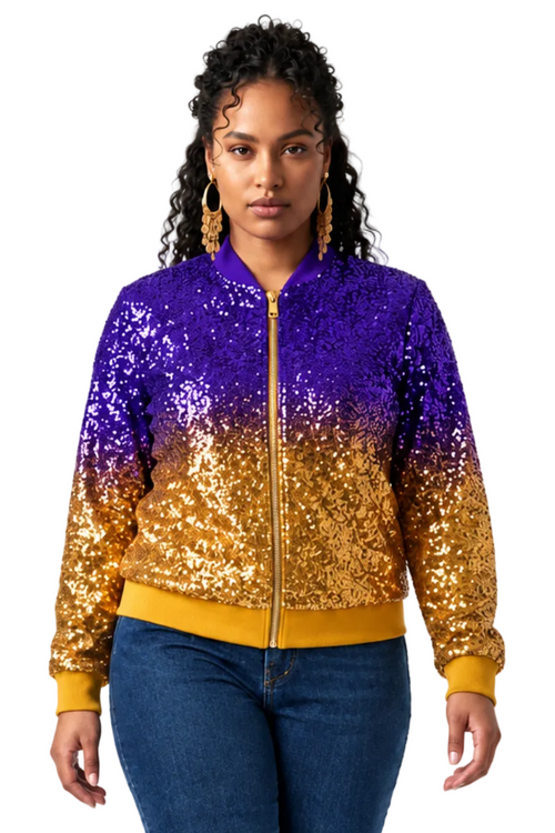Baltimore Ombre Sequin Jacket
