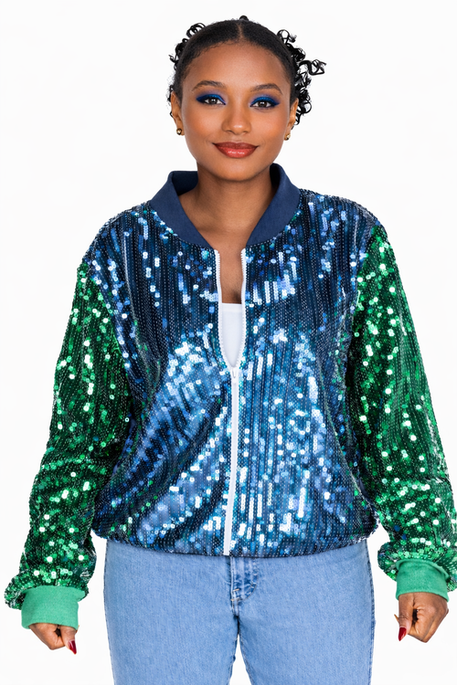 Seattle Football Sequin Jacket
