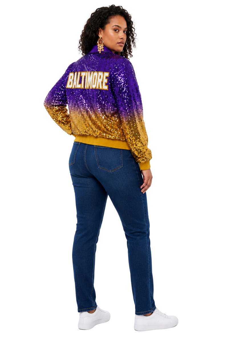 Baltimore Ombre Sequin Jacket