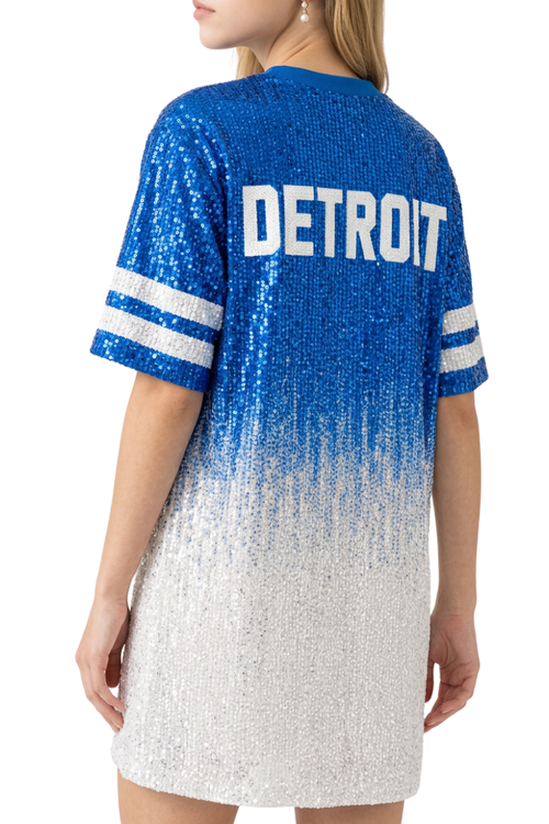 Detroit Ombre Sequin Dress