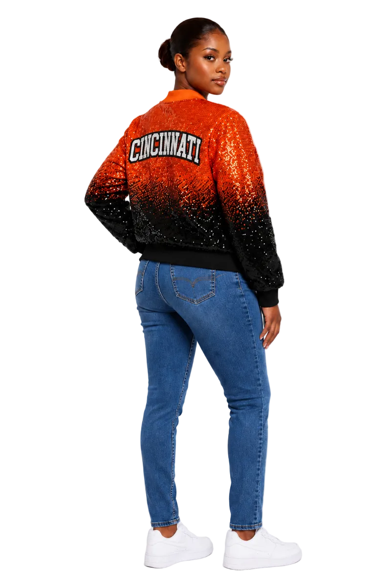 Cincinnati Ombre Sequin Jacket