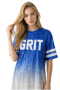 Detroit Ombre Sequin Dress