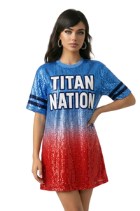 Tennessee Ombre Sequin Dress