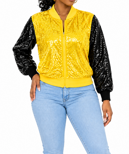 Iowa College Sequin Jacket