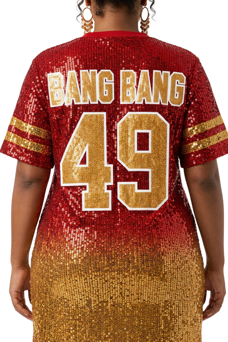 San Francisco Ombre Sequin Dress