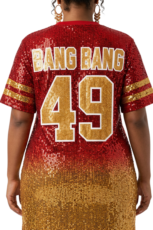 San Francisco Ombre Sequin Dress