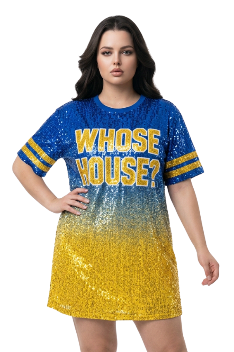 Los Angeles Ombre Sequin Dress